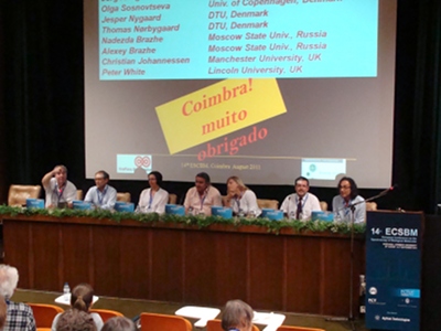 ECSBM 2011 in Coimbra ECSBM 2011 in Coimbra